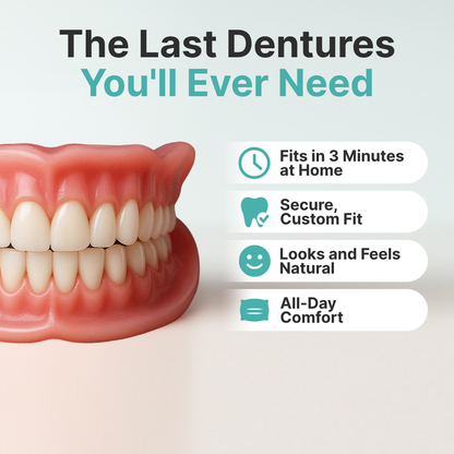 👑2026 Eaily Hot Sale Ends Today: 70% OFF! Luna Cipher Custom Custom-Fit Full Functional DenturesMake you more confident – Made in the USA