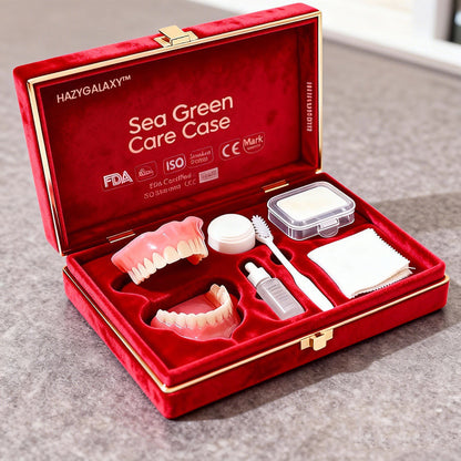-Ends Today: 70% OFF! ⏰HazyGalaxy™  Medical Full Denture with Strong Suctiond Custom-Fit Full Functional Dentures🦷